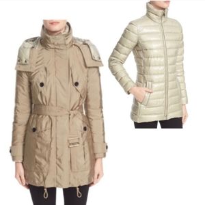 EUC! Burberry Chevrington Trenchcoat/Puffer Coat Size 10 MUST SELL!